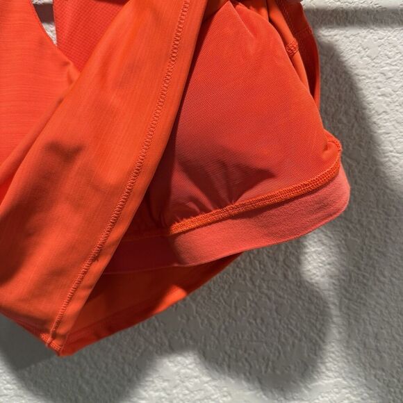 Athleta Ultimate Space Dye Crop In Supersonic Womens Small Longline Sports Bra - Picture 4 of 8